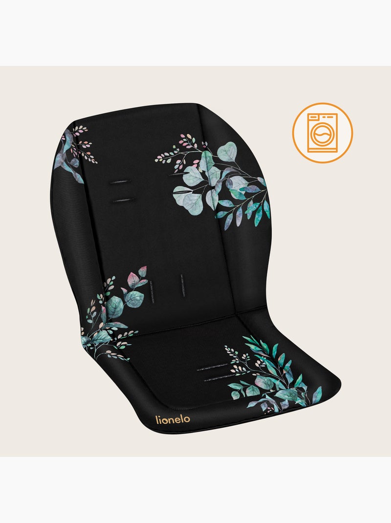 Materasso per passeggino - LIONELO - Universale - Lavabile - Idrorepellente - Bifacciale Nero - Kiabi