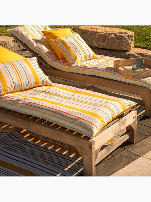 Materasso per sdraio da esterno a righe - Kiabi