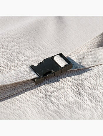 Materasso per sdraio, rivestito in tessuto olefinico per esterni