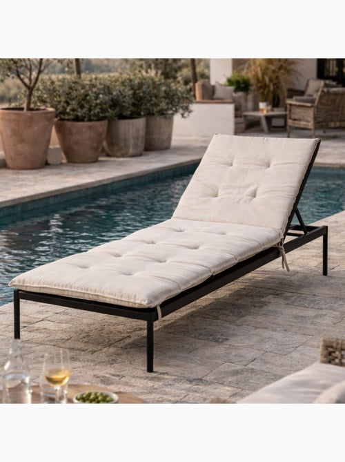 Materasso per sdraio, rivestito in tessuto olefinico per esterni - Kiabi