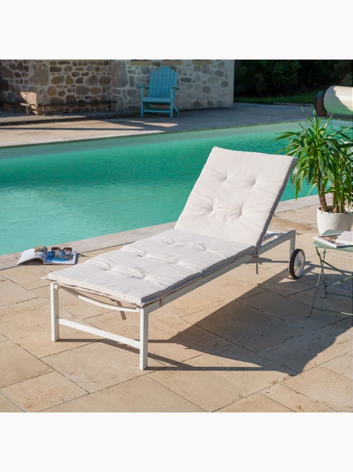 Materasso per sdraio, rivestito in tessuto olefinico per esterni - Kiabi