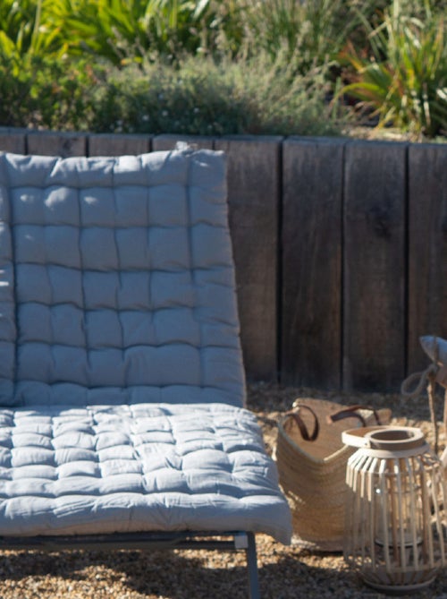 Materasso per sdraio trapuntato in cotone lavato - Kiabi