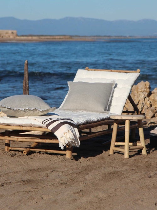 Materasso per sdraio trapuntato in cotone lavato - Kiabi