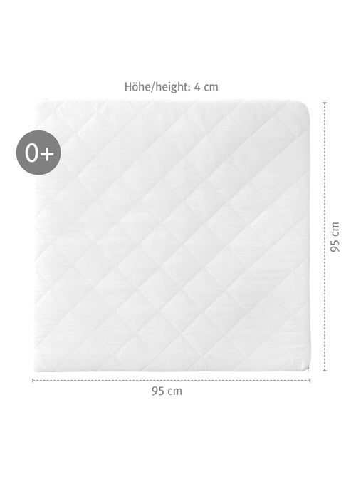 Materasso quadrato per box bebè – fodera trapuntata e sfoderabile – "Roba" - Kiabi