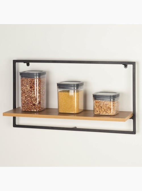 Max home libreria da parete in legno 1 ripiano 65x20x35 cm - Kiabi Max home libreria da parete in legno 1 ripiano 65x20x35 cm - Kiabi