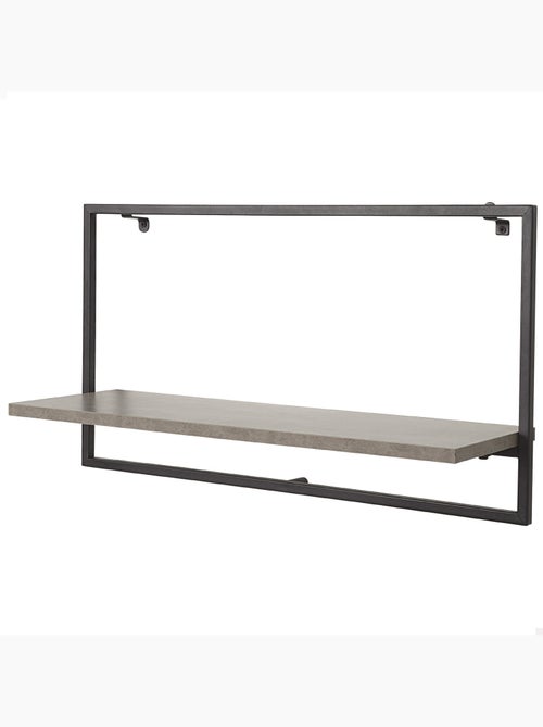 Max home scaffalatura da parete effetto cemento 1 ripiano 65x20x35 cm - Kiabi Max home scaffalatura da parete effetto cemento 1 ripiano 65x20x35 cm - Kiabi
