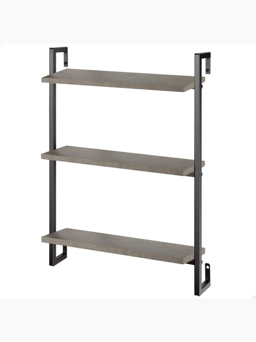 Max home scaffalatura da parete effetto cemento 3 ripiani 40x12x55 cm - Kiabi Max home scaffalatura da parete effetto cemento 3 ripiani 40x12x55 cm - Kiabi