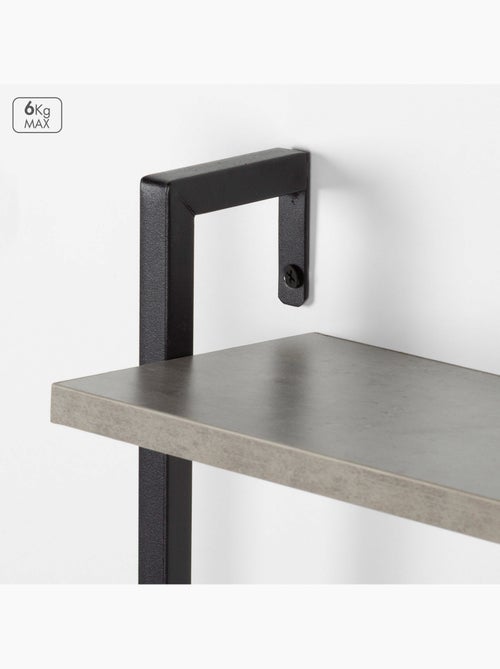 Max home scaffalatura da parete effetto cemento 3 ripiani 40x12x55 cm - Kiabi Max home scaffalatura da parete effetto cemento 3 ripiani 40x12x55 cm - Kiabi
