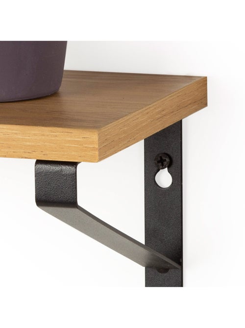 Max home set 3 mensole da parete in legno di varie dimensioni - Kiabi Max home set 3 mensole da parete in legno di varie dimensioni - Kiabi