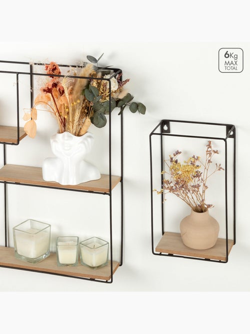 Max home set di 4 mensole da parete in legno, di varie dimensioni - Kiabi Max home set di 4 mensole da parete in legno, di varie dimensioni - Kiabi