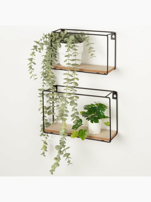 Max home set di 4 mensole da parete in legno, di varie dimensioni - Kiabi Max home set di 4 mensole da parete in legno, di varie dimensioni - Kiabi