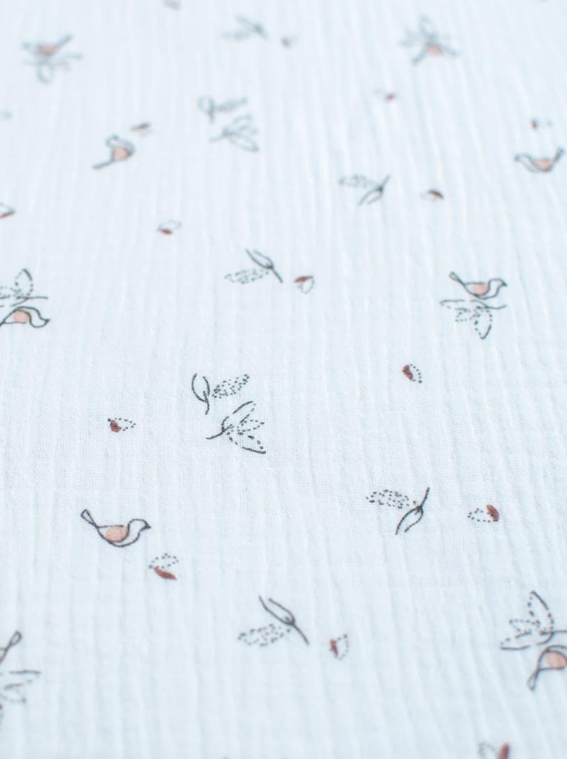 Maxi mussola per neonato in cotone | SEVIRA KIDS Bianco - Kiabi