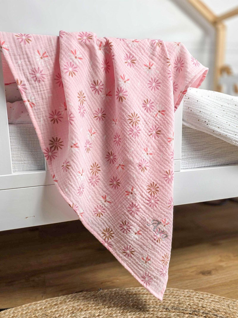 Maxi mussola per neonato in cotone | SEVIRA KIDS Rosa - Kiabi
