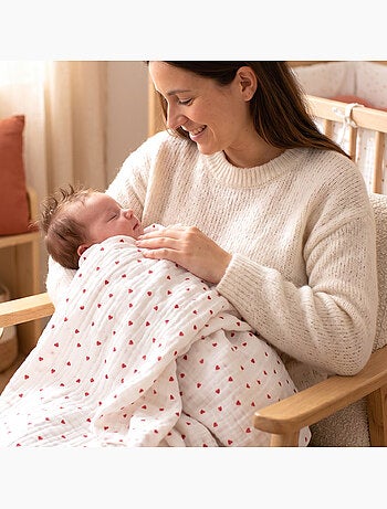 Maxi mussola per neonato in cotone | SEVIRA KIDS