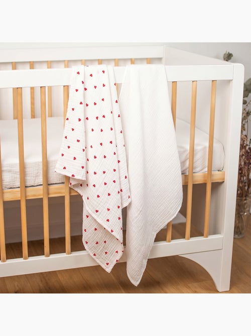Maxi mussola per neonato in cotone | sevira kids - Kiabi Maxi mussola per neonato in cotone | sevira kids - Kiabi