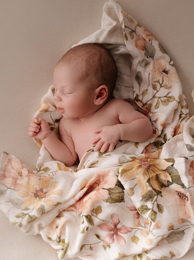 Maxi mussola per neonato in viscosa di bambù | SEVIRA KIDS Blu - Kiabi