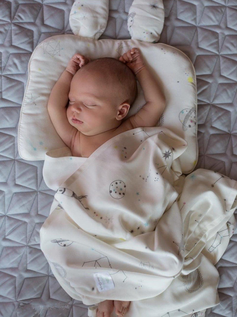 Maxi mussola per neonato in viscosa di bambù | SEVIRA KIDS Blu - Kiabi