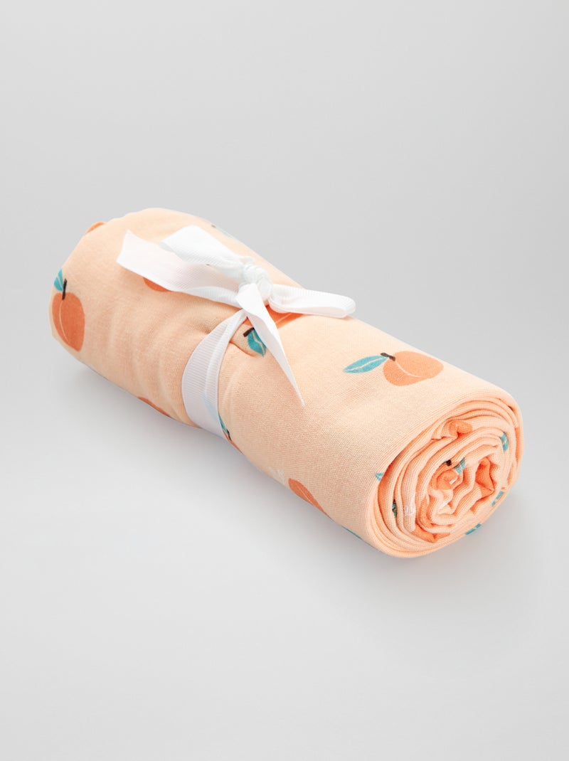 Maxi panno in cotone ARANCIONE - Kiabi