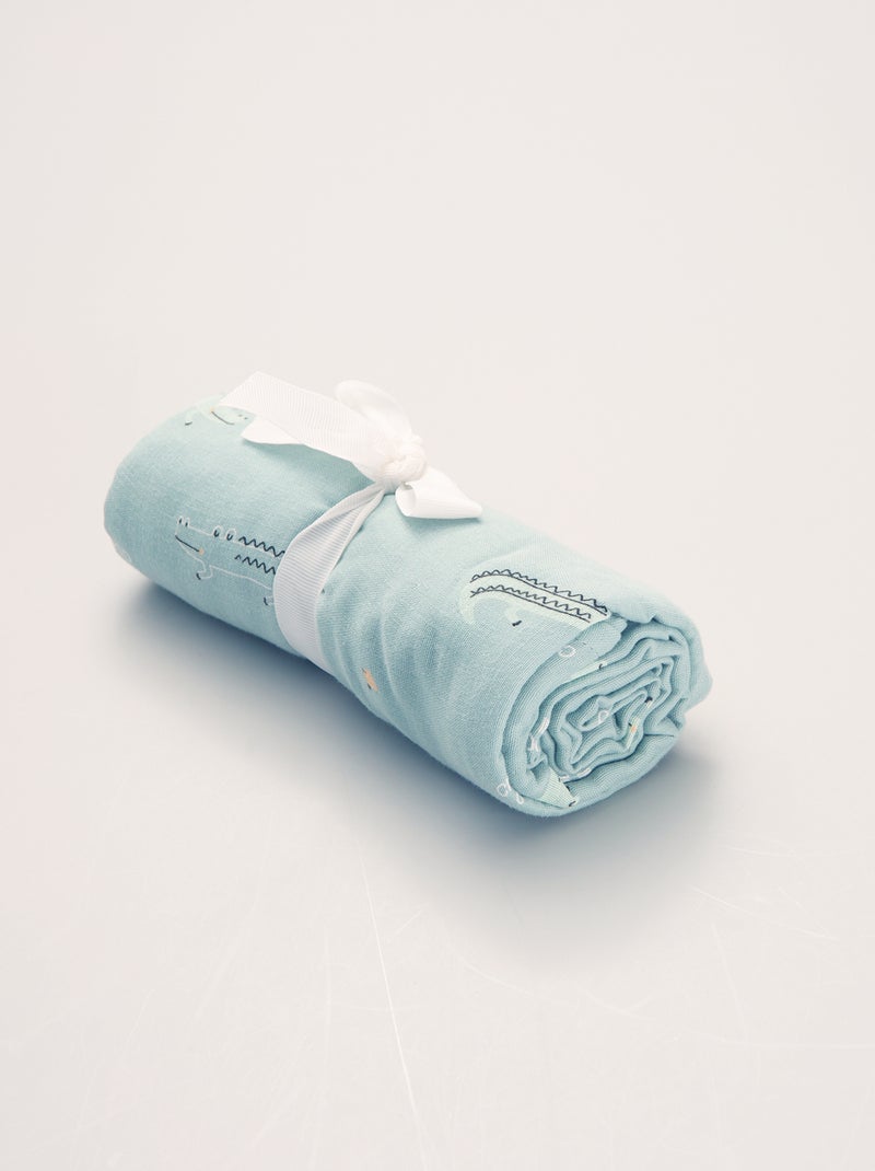 Maxi panno in cotone BLU - Kiabi