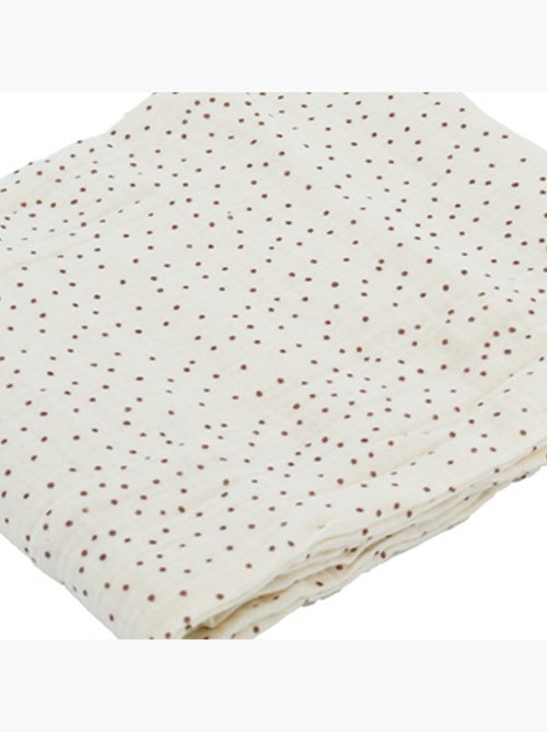 Maxi pannolino in mussola con pois - Kiabi