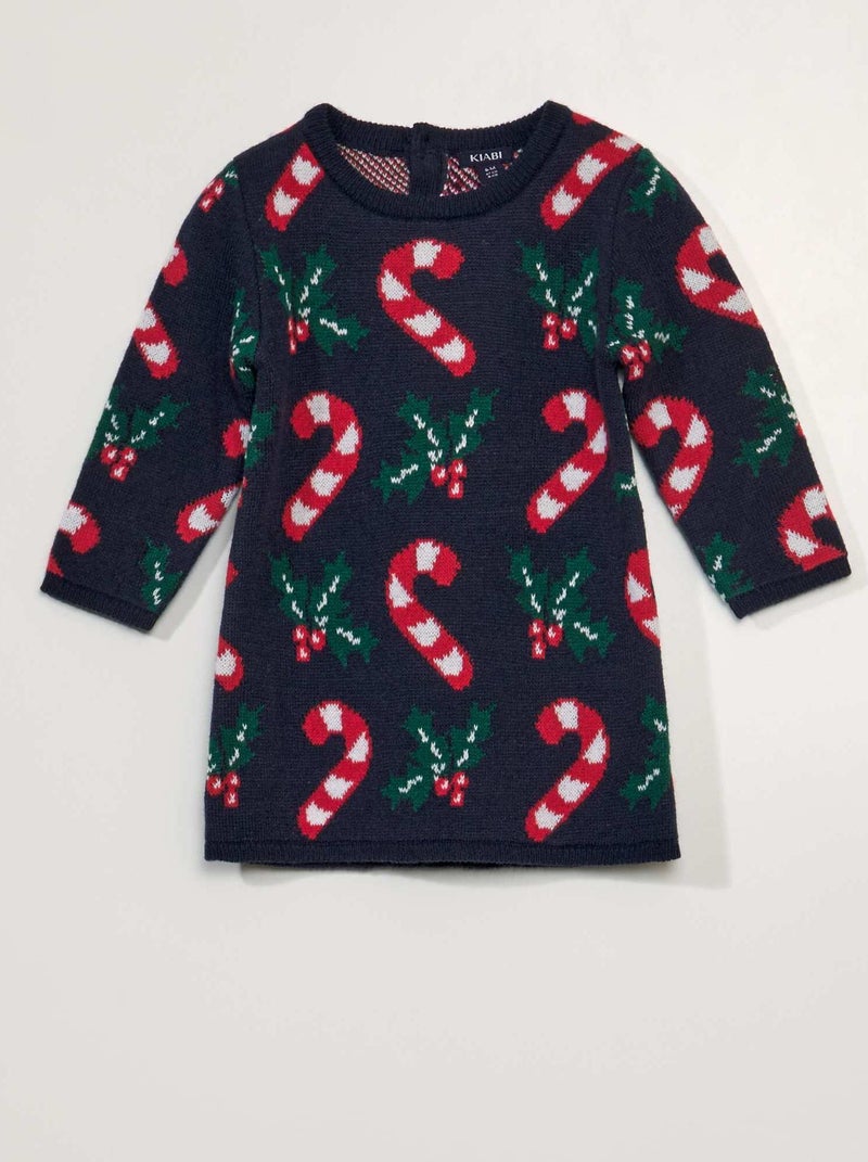Maxi pull di Natale BLU - Kiabi