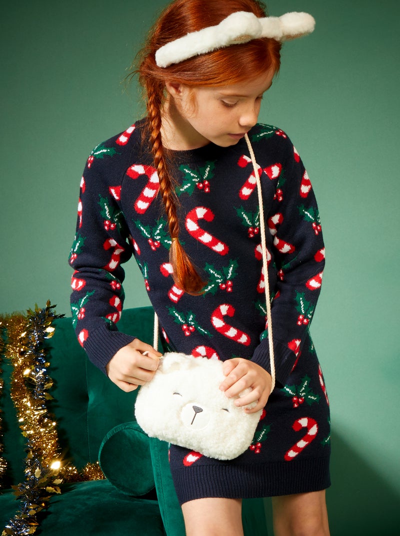 Maxi pull di Natale BLU - Kiabi