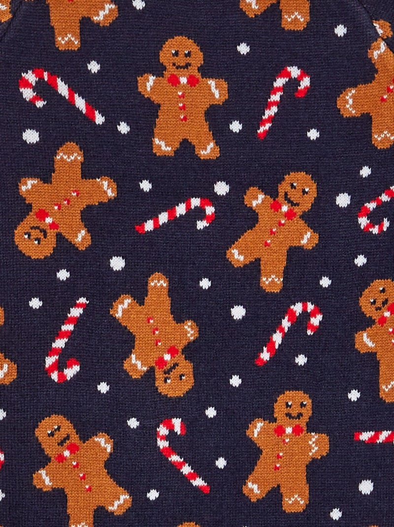 Maxi pull di Natale BLU - Kiabi