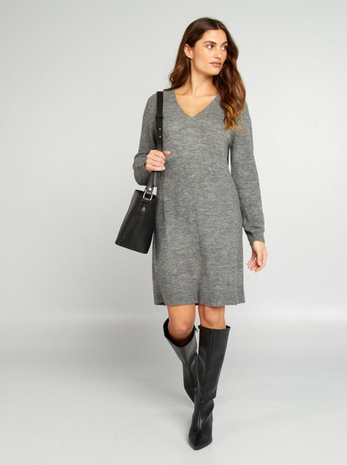 Maxi pull in maglia - Kiabi