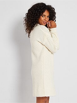 Maxi pull in maglia pesante - Kiabi