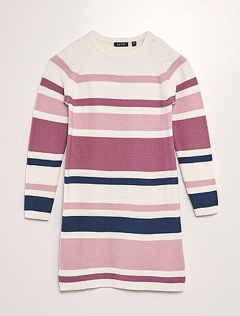 Maxi pull in maglia tricot