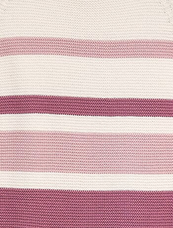 Maxi pull in maglia tricot