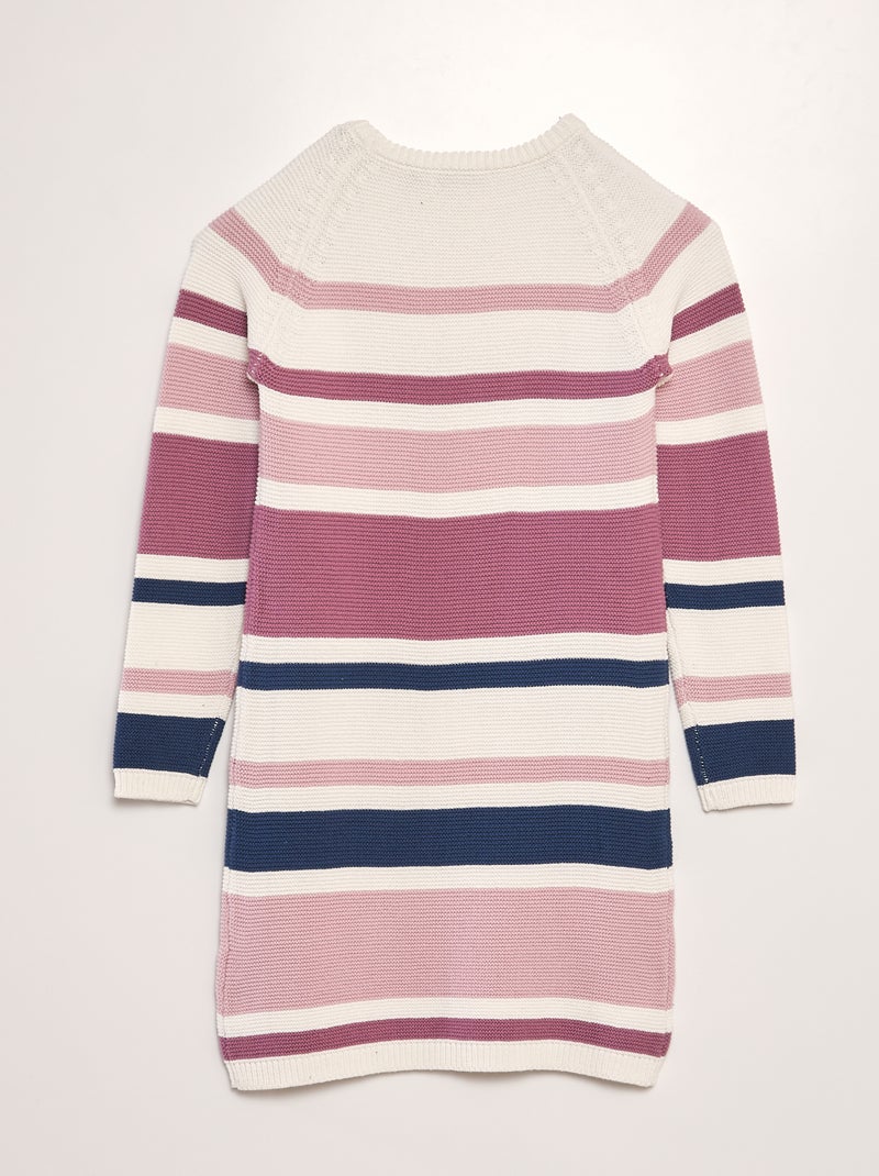 Maxi pull in maglia tricot ROSA - Kiabi