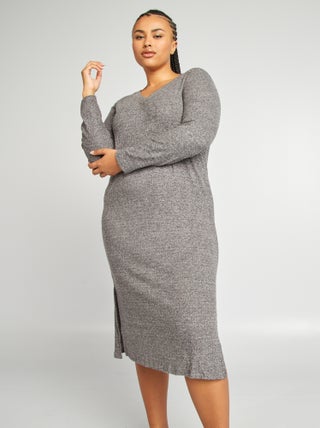 Maxi pull lungo 'Vero Moda Curve'