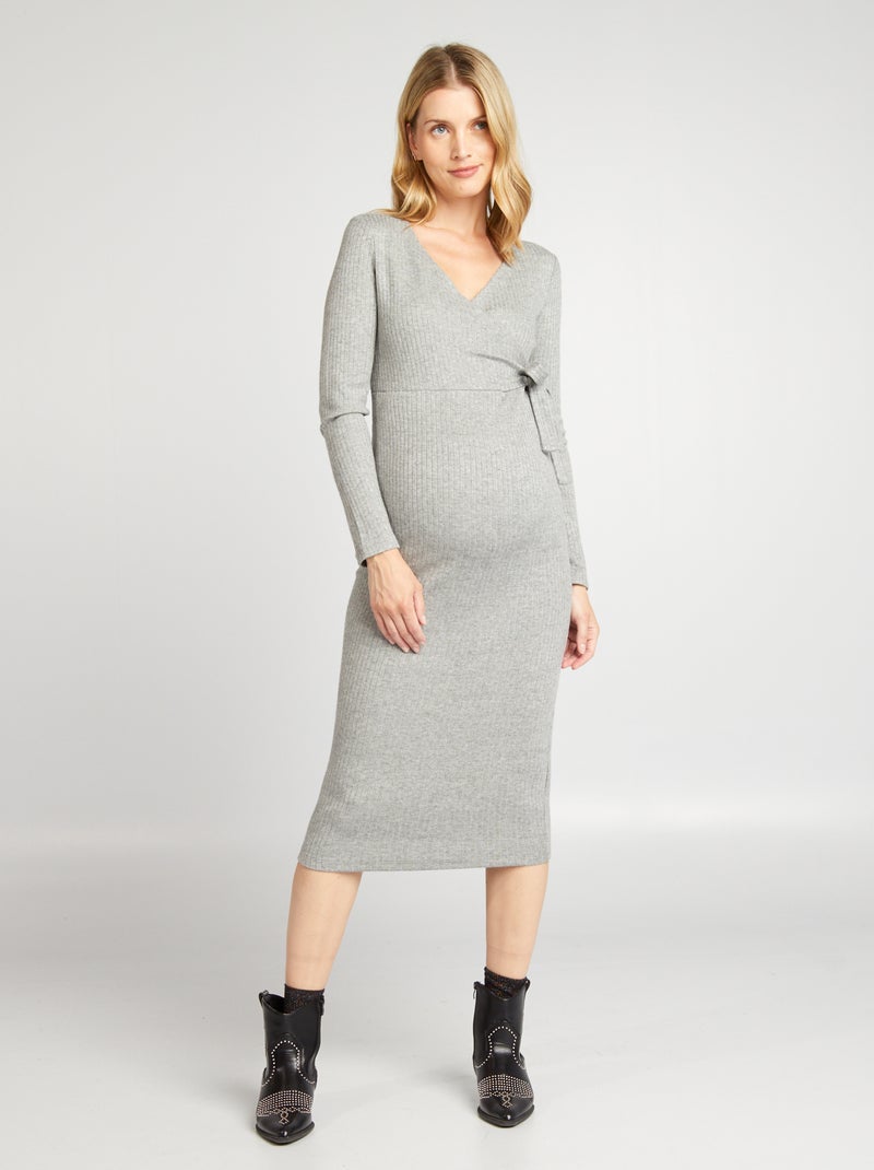 Allattamento Abito Premaman Maglia Maxi Pull Per Allattamento In