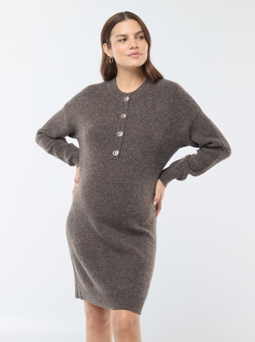 Maxi pull per l'allattamento con apertura con bottoni - Kiabi