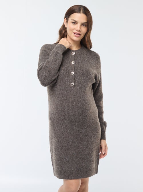 Maxi pull per l'allattamento con apertura con bottoni - Kiabi