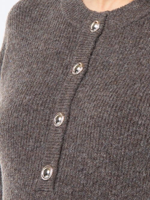 Maxi pull per l'allattamento con apertura con bottoni - Kiabi