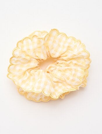 Maxi scrunchie a quadri vichy