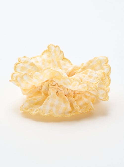 Maxi scrunchie a quadri vichy - Kiabi