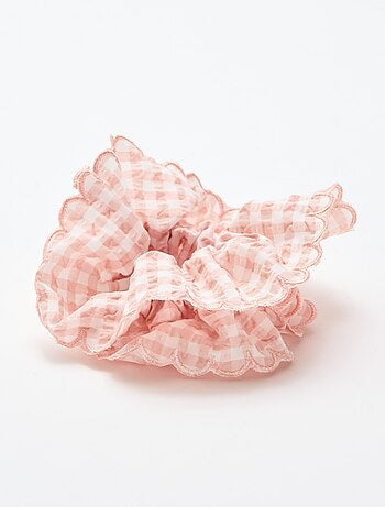 Maxi scrunchie a quadri vichy