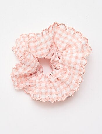 Maxi scrunchie a quadri vichy