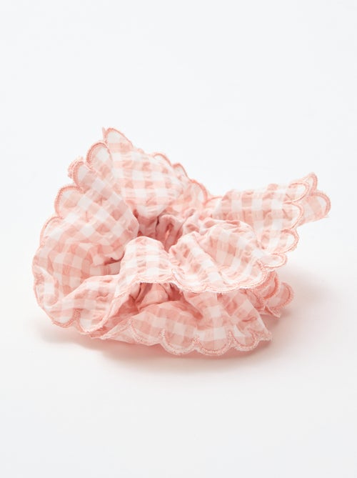 Maxi scrunchie a quadri vichy - Kiabi