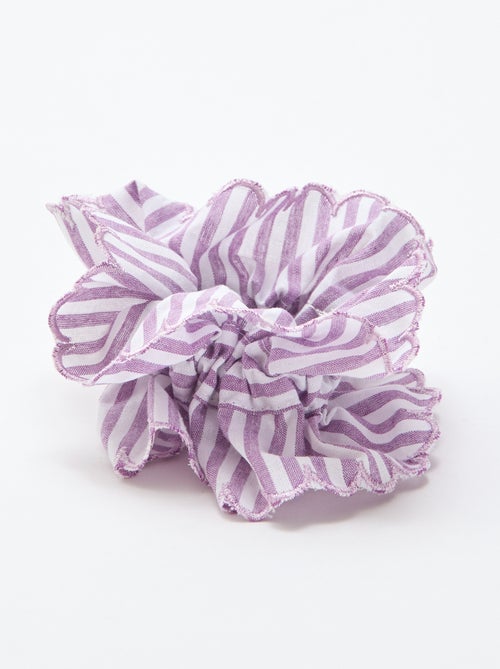 Maxi scrunchie a righe - Kiabi