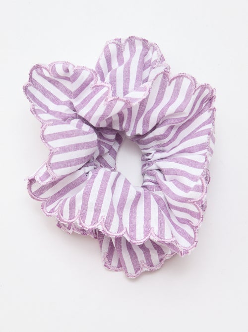 Maxi scrunchie a righe - Kiabi