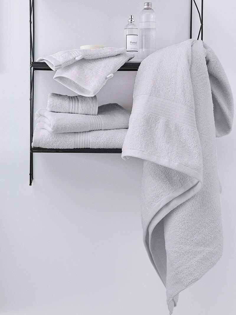 Maxi telo bagno 90 x 150 cm BIANCO - Kiabi