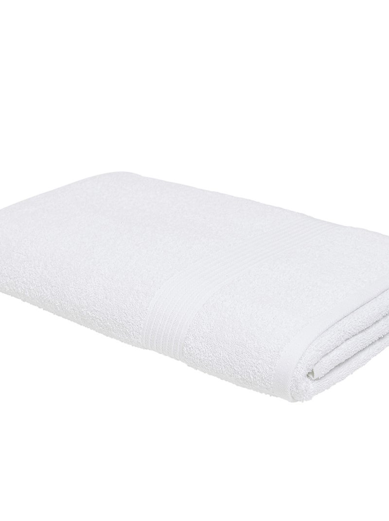 Maxi telo bagno 90 x 150 cm BIANCO - Kiabi