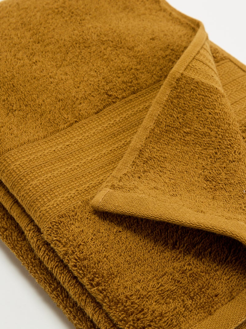 Maxi telo bagno 90 x 150 cm Giallo - Kiabi