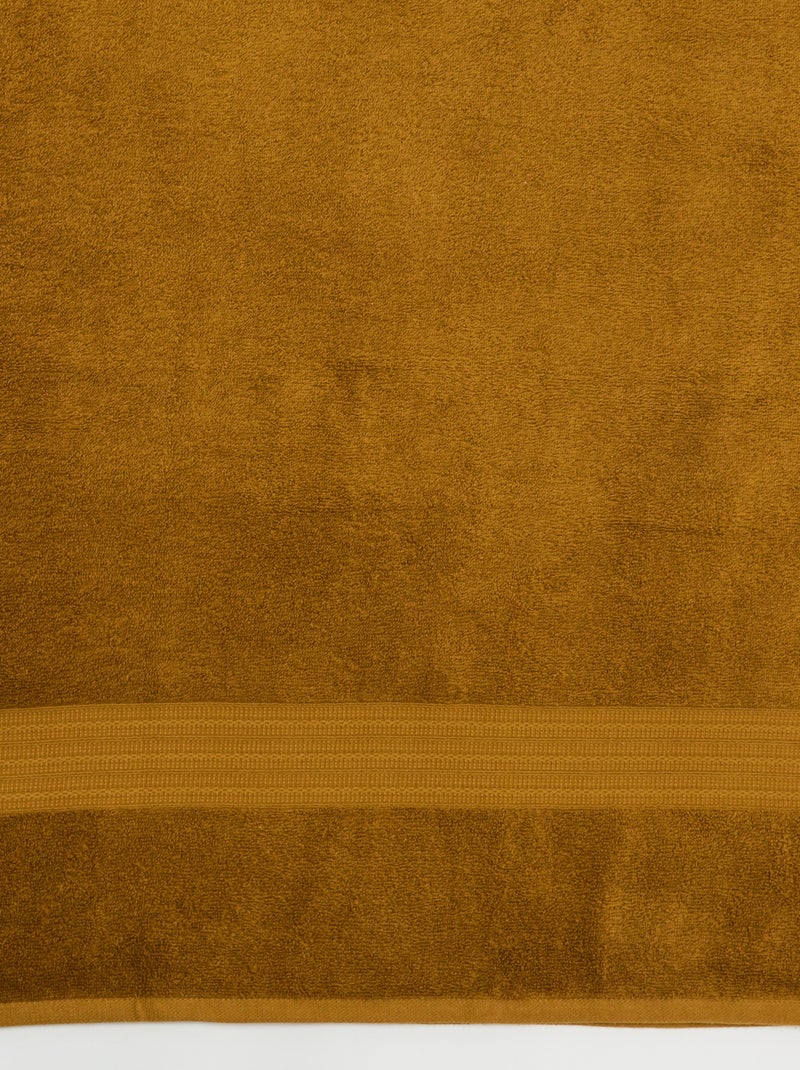 Maxi telo bagno 90 x 150 cm Giallo - Kiabi