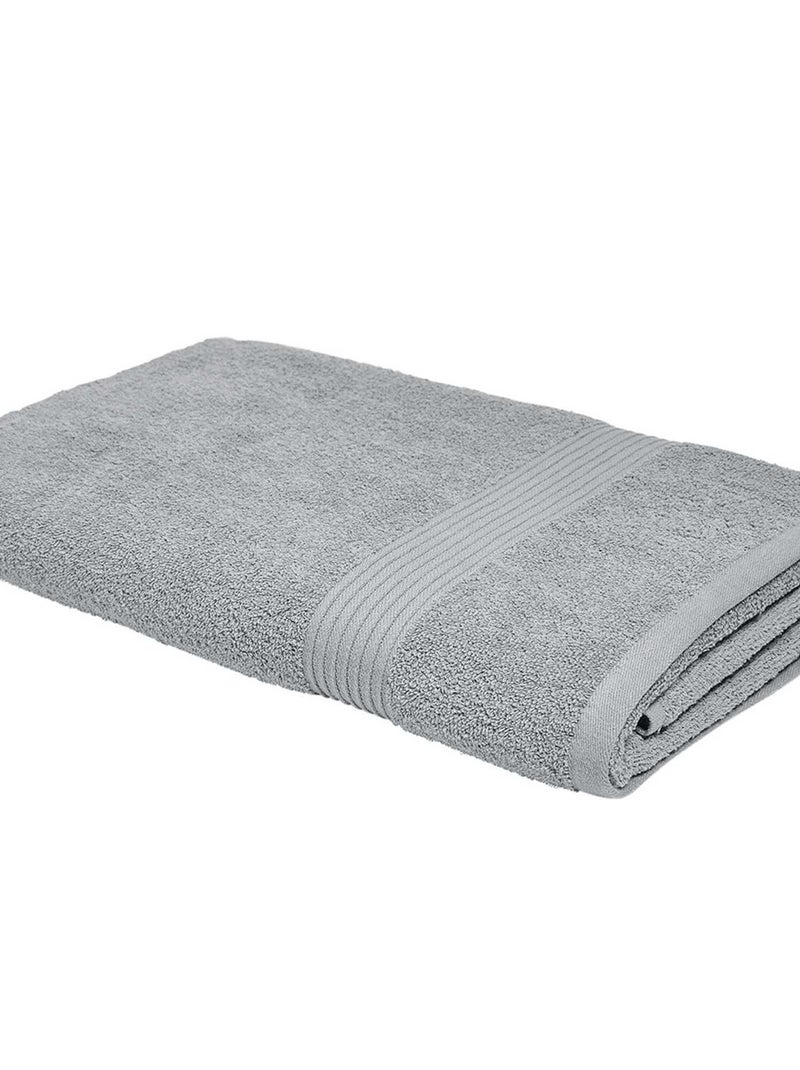 Maxi telo bagno 90 x 150 cm GRIGIO - Kiabi