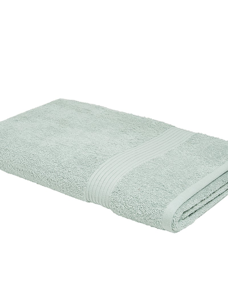 Maxi telo bagno 90 x 150 cm Verde chiaro - Kiabi